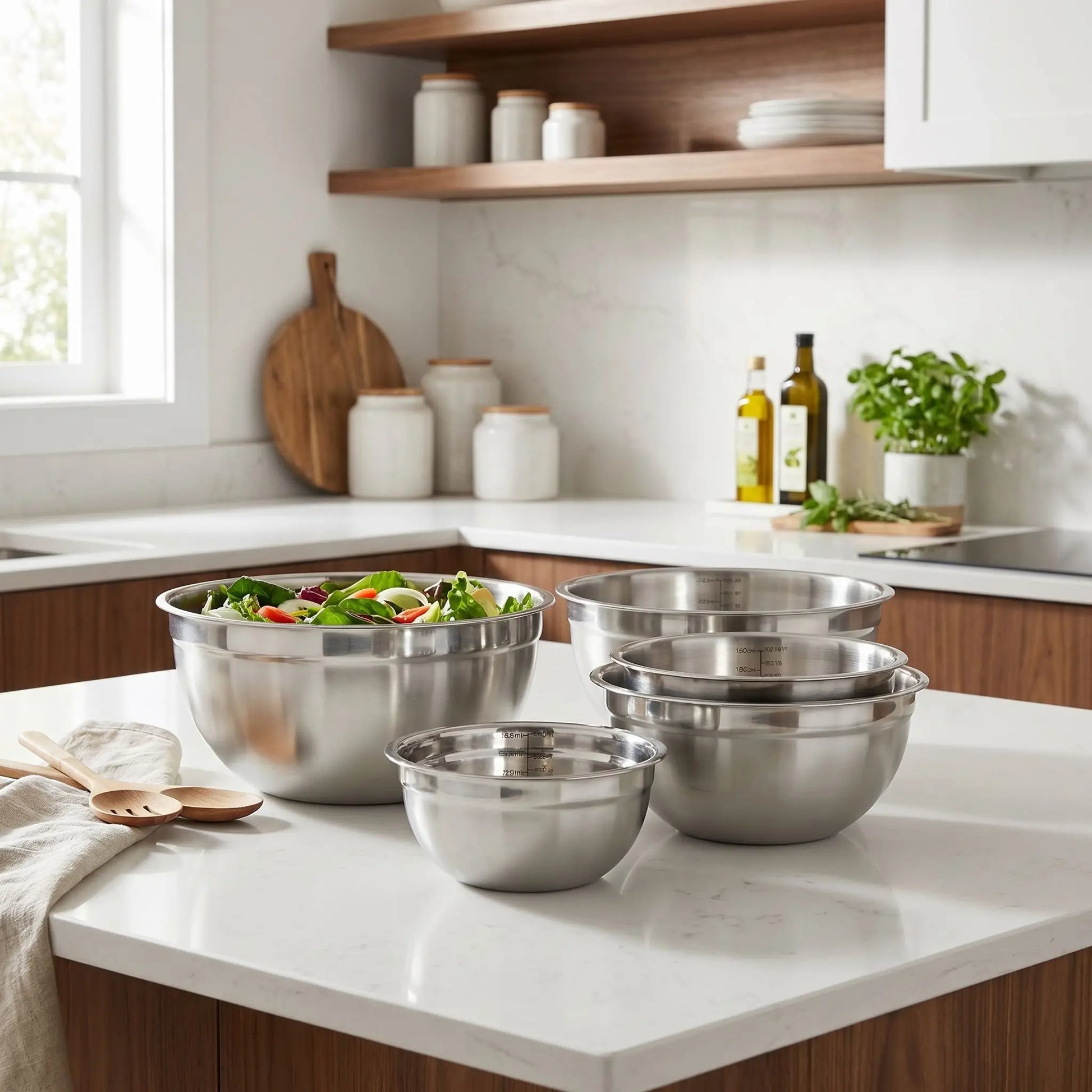 cul de poule dans cuisine sur plan travail. blanc
