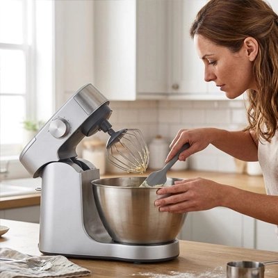 cul-de-poule-sur-kenwood-femme-qui-melange