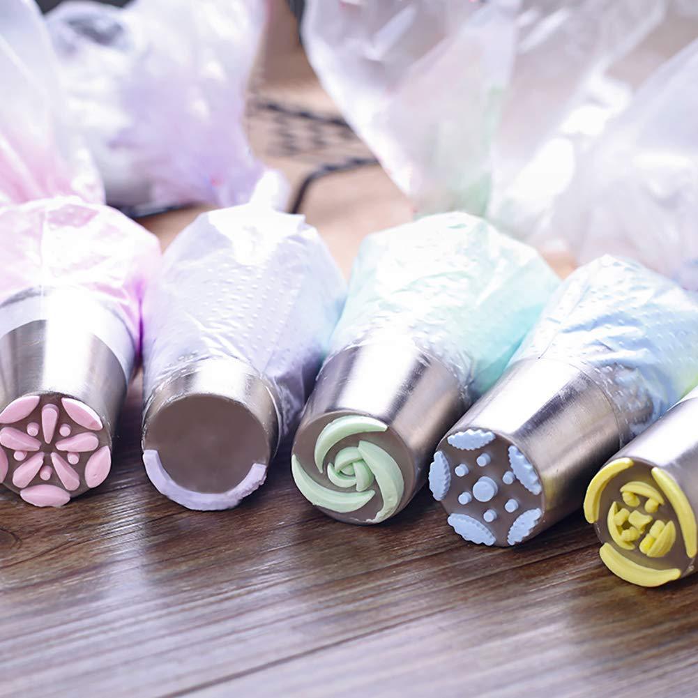 douille poche avec creme pret-a utiliser plusieurs couleurs