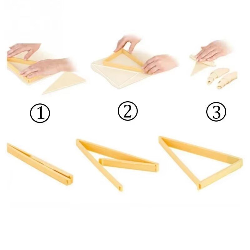 emporte pieces differentes etapes en image 1 2 3 