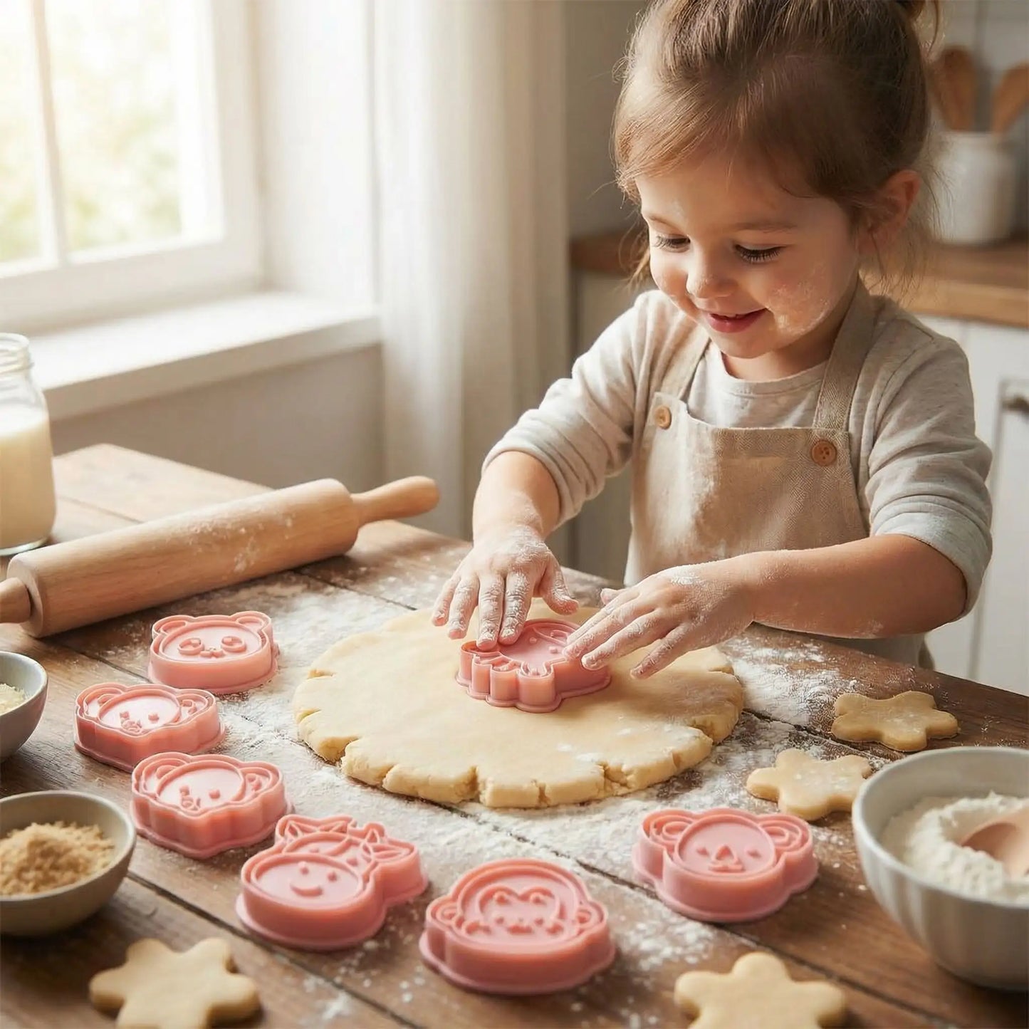 emporte pieces enfant qui fait les empreintes dans pate
