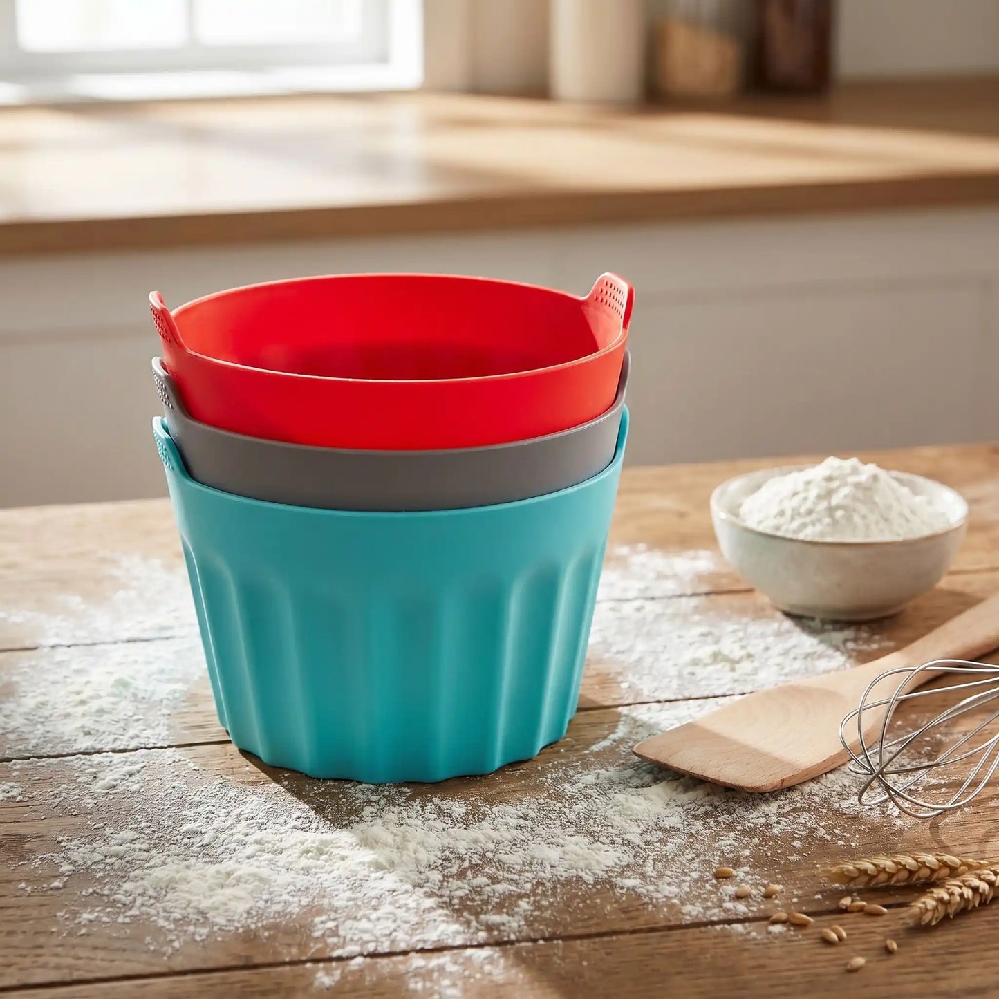 MOULE EN SILICONE | ANTIADHESIF CUPCAKES LOT DE 3