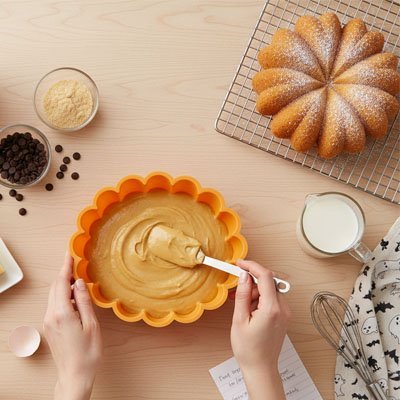 Moule à gâteau silicone pret pour aller au four