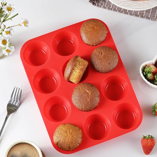 moule a mini muffin en silicone demoulage