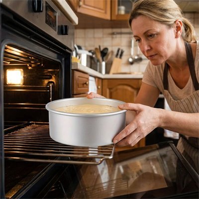 Moule gateau sur grille pour aller au four