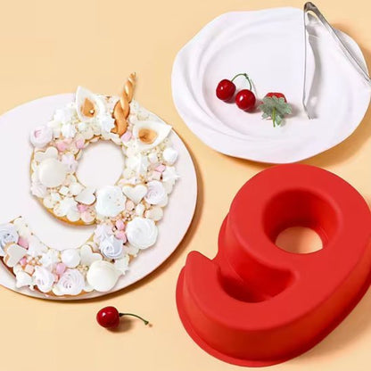 moule number cake chiffre 9
