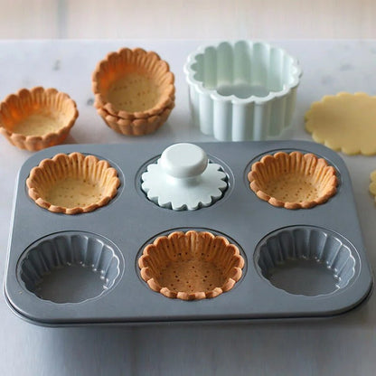moule pour mini tarte 3 fonds cuit dans le moule