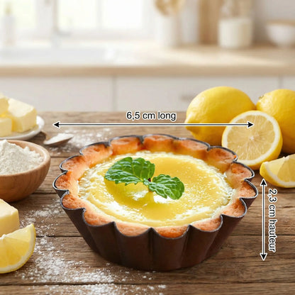 moule pour tartelette dimensions longueur hauteur