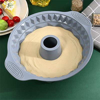 Moule silicone à kouglof pate qui monte dans le moule