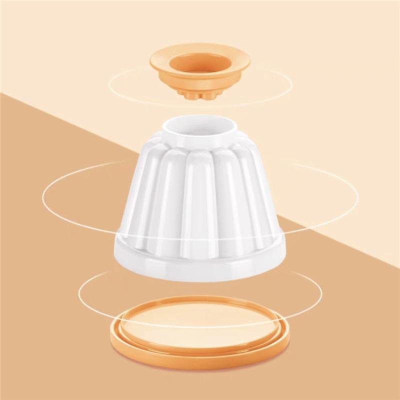 moule silicone flan 3 parties explications