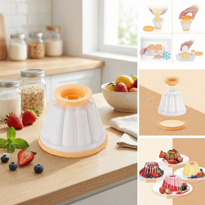 moule silicone flan explications