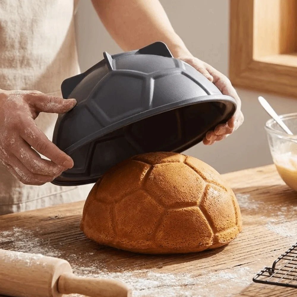 moule silicone gateau foot au demoulage