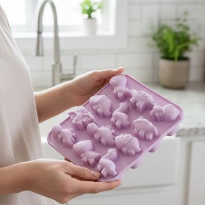 Moule silicone mauve