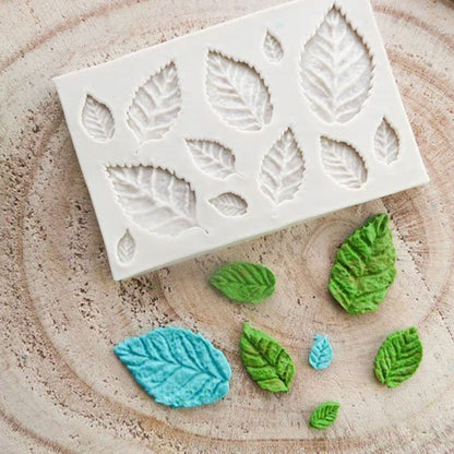 Moules en silicone​ feuille faites démoulées