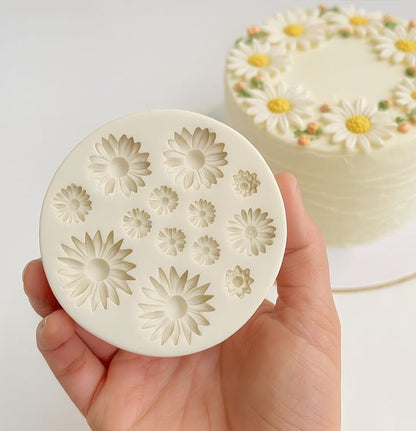 Moules en silicone​ fleurs 13 empreintes