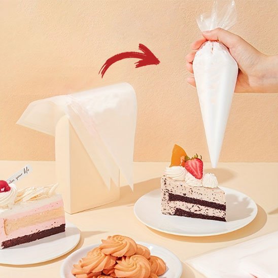 Poche à douille decors un gateau