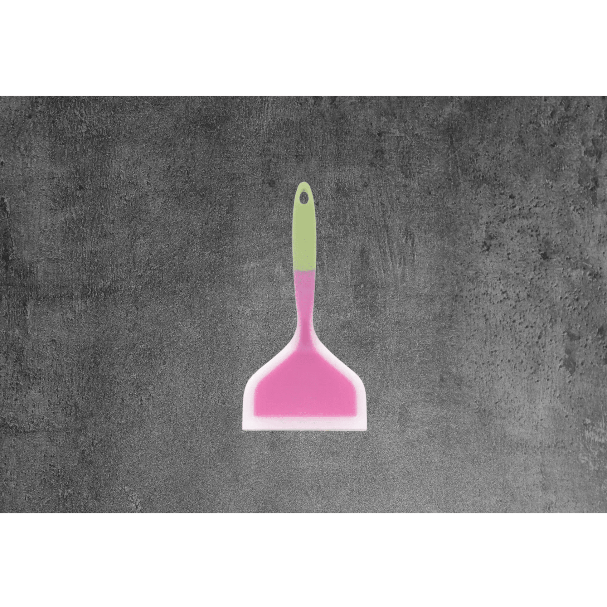 spatule silicone vert rose
